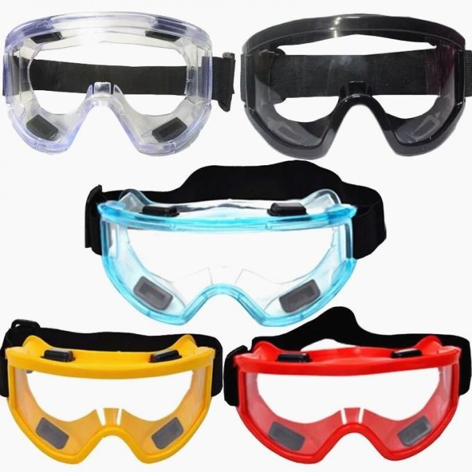 Las gafas de seguridad despejan gafas de alto impacto de la protección del laboratorio