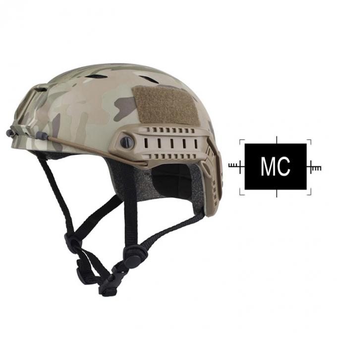 Cubierta balística protectora del casco del combate del ejército del sistema Airsoft Paintball de la bala del asalto rápido militar táctico al por mayor de la prueba